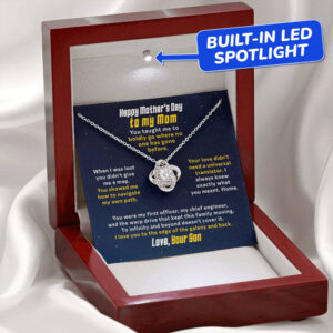 mom to precious daughter interlocking hearts necklace gift set 5102615 (copy)
