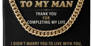 To My Man - Cuban Link Chain Gift Set 4862992