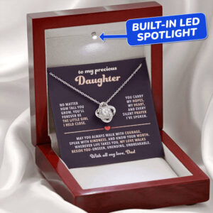 son to mom mother's day in space love knot necklace gift set 5118416 (copy)